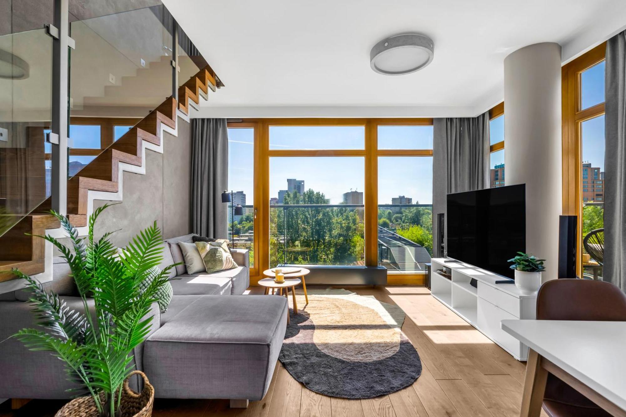 Prestige - 86m2, Two-level Loft, Parking - By Rentujemy Warszawa
