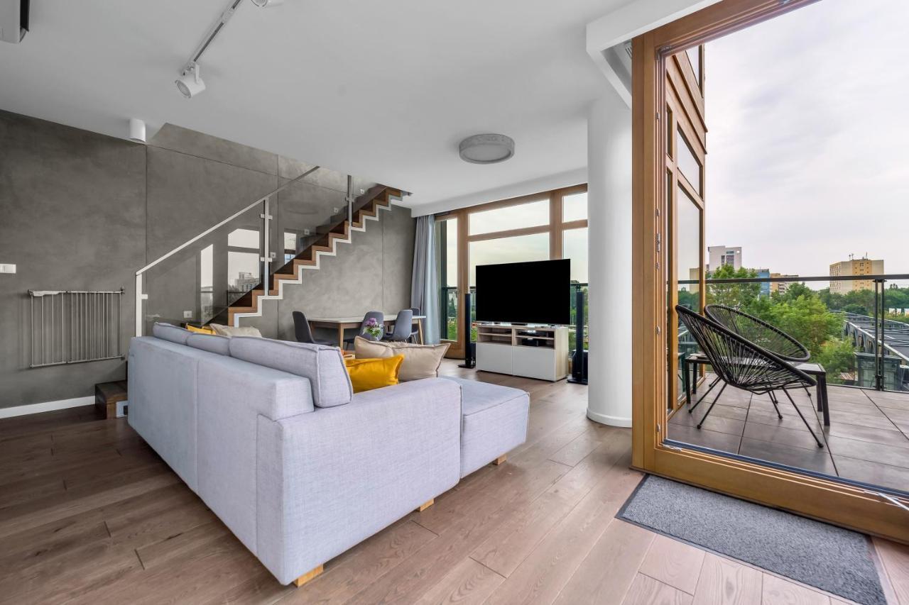 Prestige - 86m2, Two-level Loft, Parking - By Rentujemy Apartment Warsaw